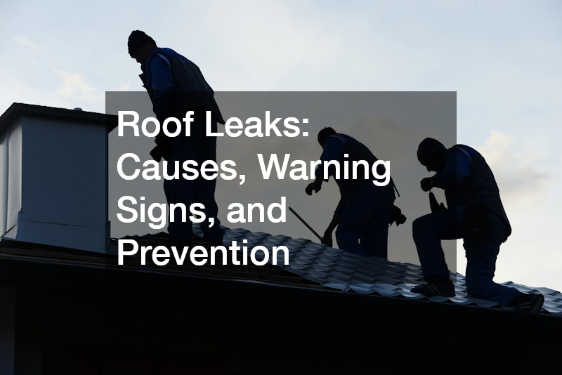 Roof Leaks: Causes, Warning Signs, and Prevention